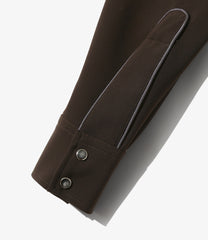 Piping Cowboy Jacket - Poly Double Cloth