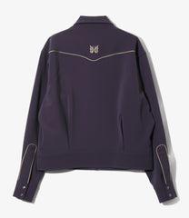 Piping Cowboy Jacket - Poly Double Cloth