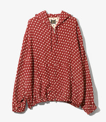 Zipped Hoody - Double Weave Jacquard