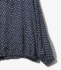 Zipped Hoody - Double Weave Jacquard