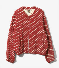 Line Crew Jacket - Double Weave Jacquard