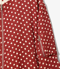 Line Crew Jacket - Double Weave Jacquard