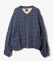 Line Crew Jacket - Double Weave Jacquard