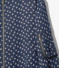 Line Crew Jacket - Double Weave Jacquard
