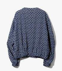 Line Crew Jacket - Double Weave Jacquard