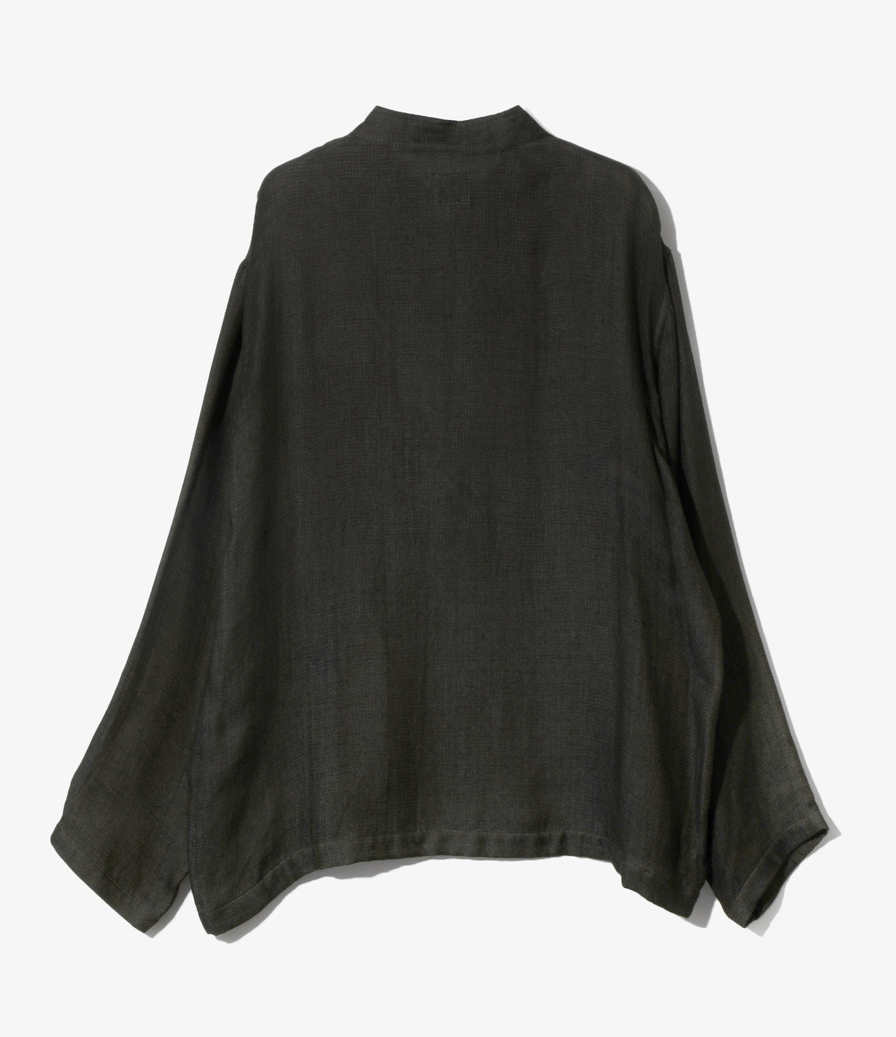 Stand Collar Jacket - Rayon Double Face Gauze