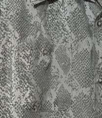 Cowboy One-Up Shirt - Python Jacquard