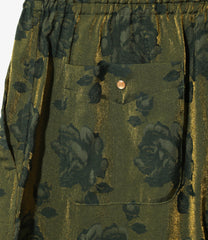 Cowboy String Pant - Rose Jacquard