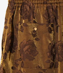 Cowboy String Pant - Rose Jacquard