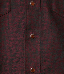 S/S Western Shirt - Micro Shadow Plaid