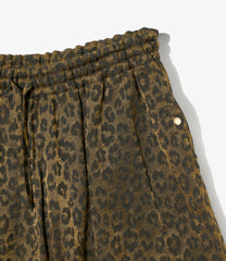 String Cowboy H.D. Short - Rayon Leopard Jacquard