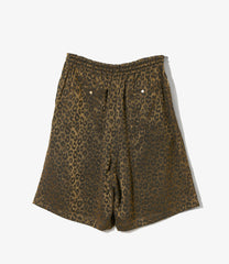 String Cowboy H.D. Short - Rayon Leopard Jacquard