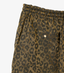 String Cowboy H.D. Short - Rayon Leopard Jacquard