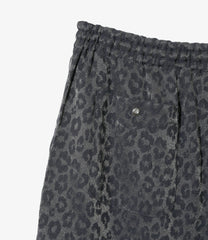 String Cowboy H.D. Short - Rayon Leopard Jacquard