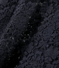 Widespread Collar Shirt - Raschel Lace