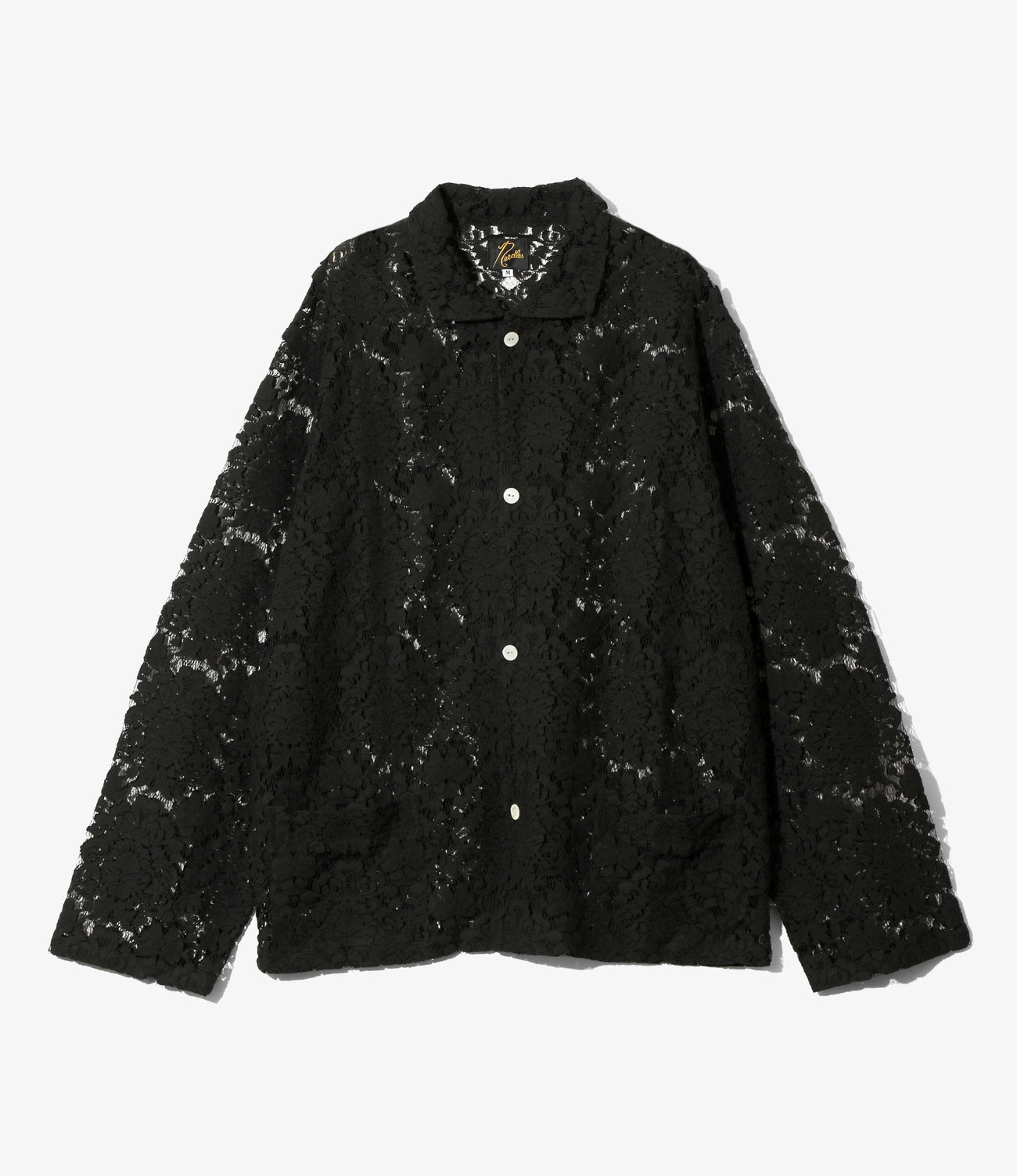 Widespread Collar Shirt - Raschel Lace – NEPENTHES ONLINE STORE
