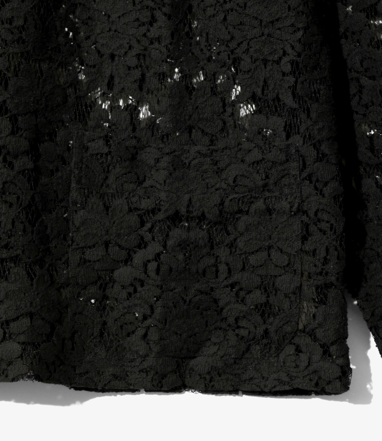 Widespread Collar Shirt - Raschel Lace – NEPENTHES ONLINE STORE