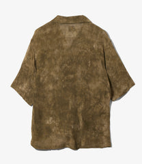Cabana Shirt - Mesh Jacquard / Uneven Dye