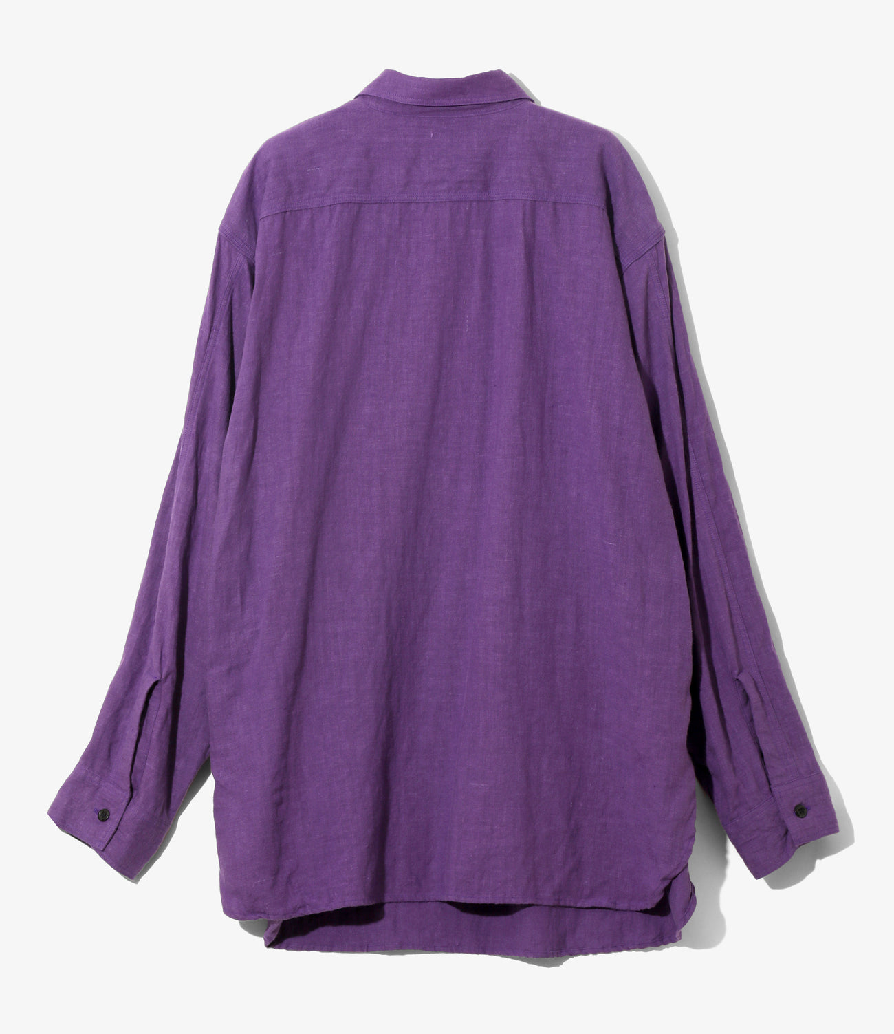 Half Zip Work Shirt - Brushed Linen Canvas