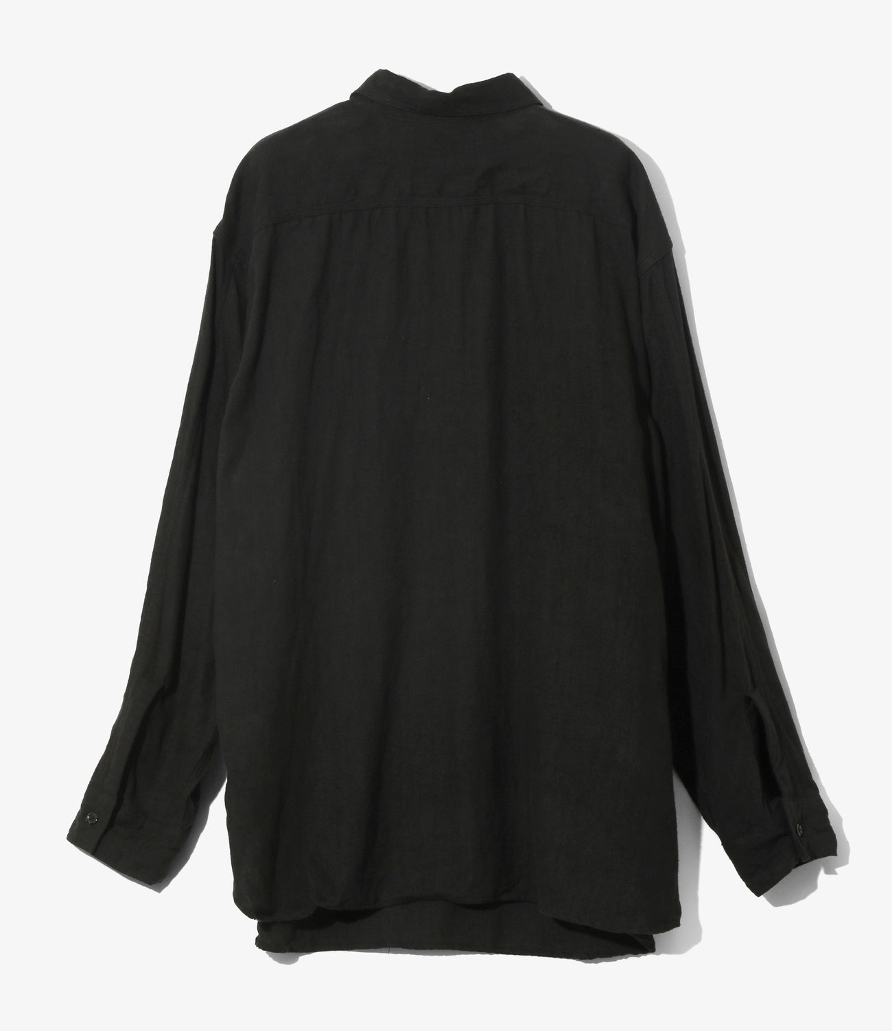 Half Zip Work Shirt - Brushed Linen Canvas