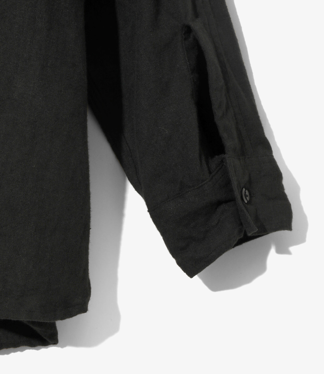 Half Zip Work Shirt - Brushed Linen Canvas