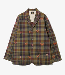 3B Jacket - Embroidered Madras Plaid