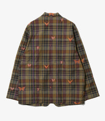 3B Jacket - Embroidered Madras Plaid