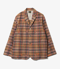 3B Jacket - Embroidered Madras Plaid
