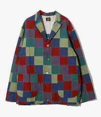 3B Jacket - Cotton Oxford Patchwork