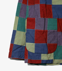 3B Jacket - Cotton Oxford Patchwork