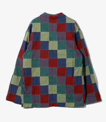 3B Jacket - Cotton Oxford Patchwork