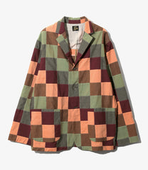 3B Jacket - Cotton Oxford Patchwork