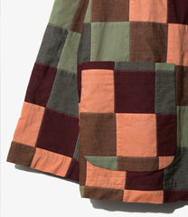 3B Jacket - Cotton Oxford Patchwork