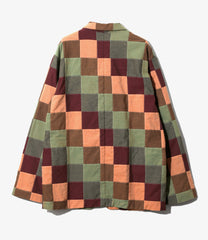 3B Jacket - Cotton Oxford Patchwork