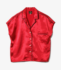 French Sleeve Blouse - Poly Sateen