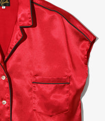 French Sleeve Blouse - Poly Sateen