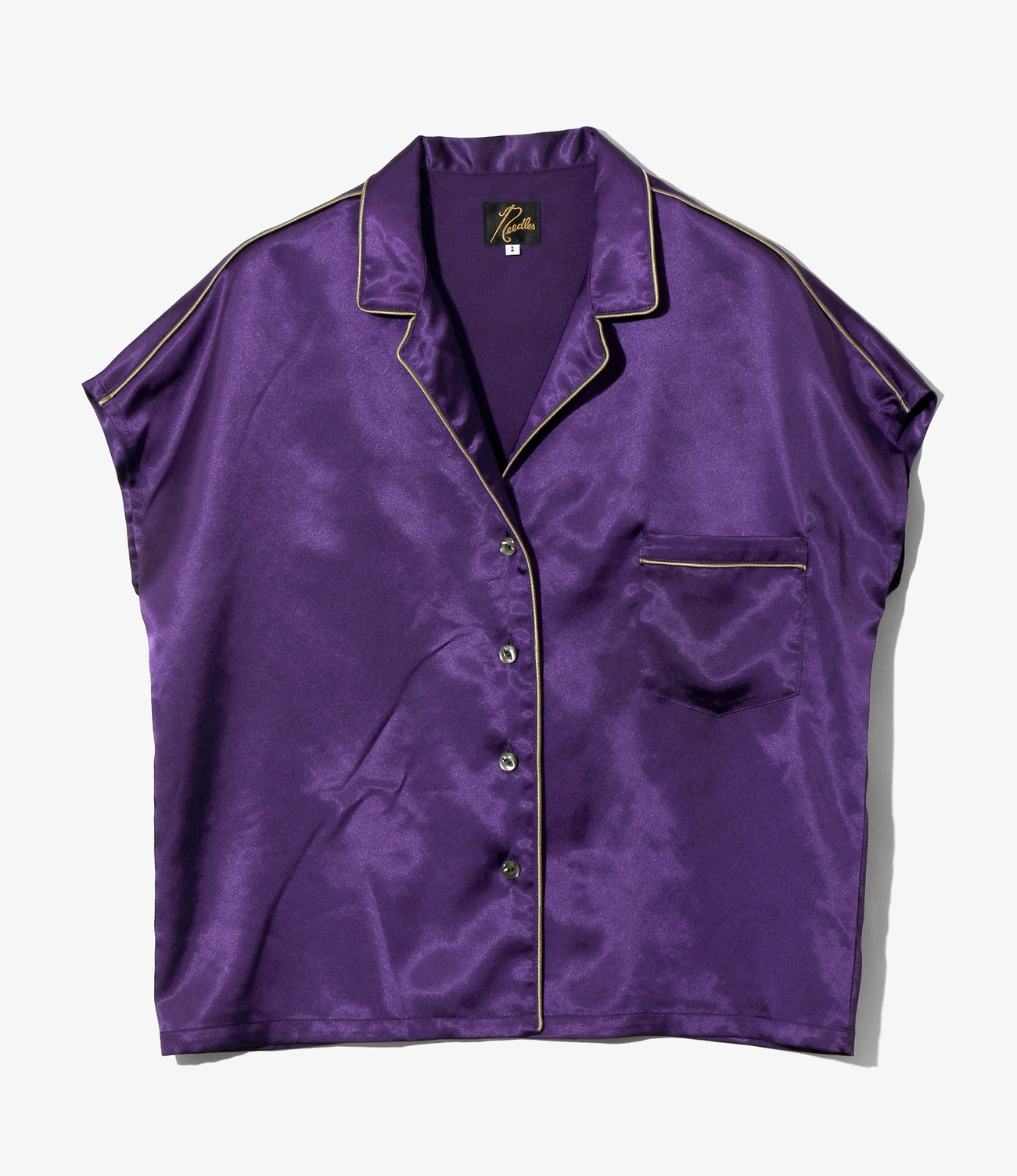 French Sleeve Blouse - Poly Sateen