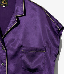 French Sleeve Blouse - Poly Sateen