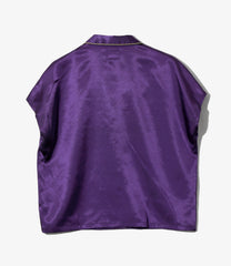 French Sleeve Blouse - Poly Sateen