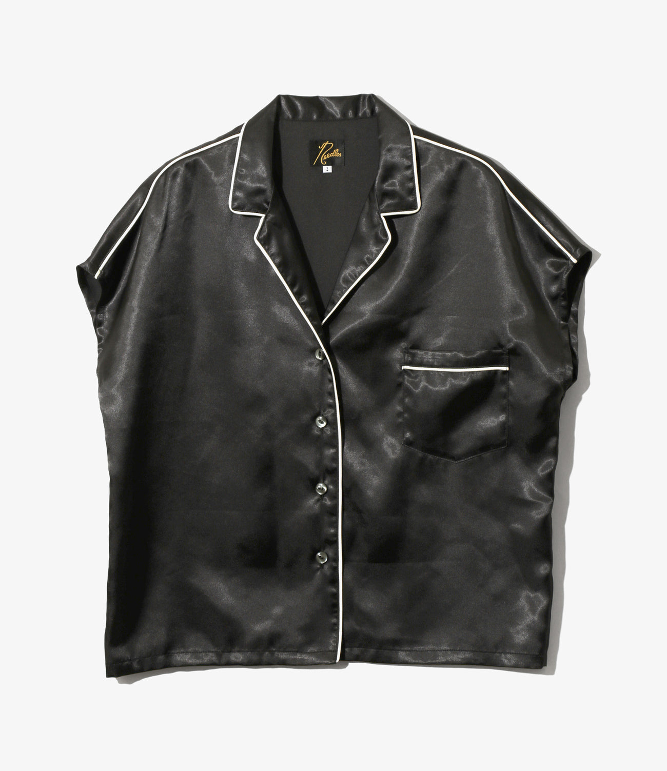 French Sleeve Blouse - Poly Sateen