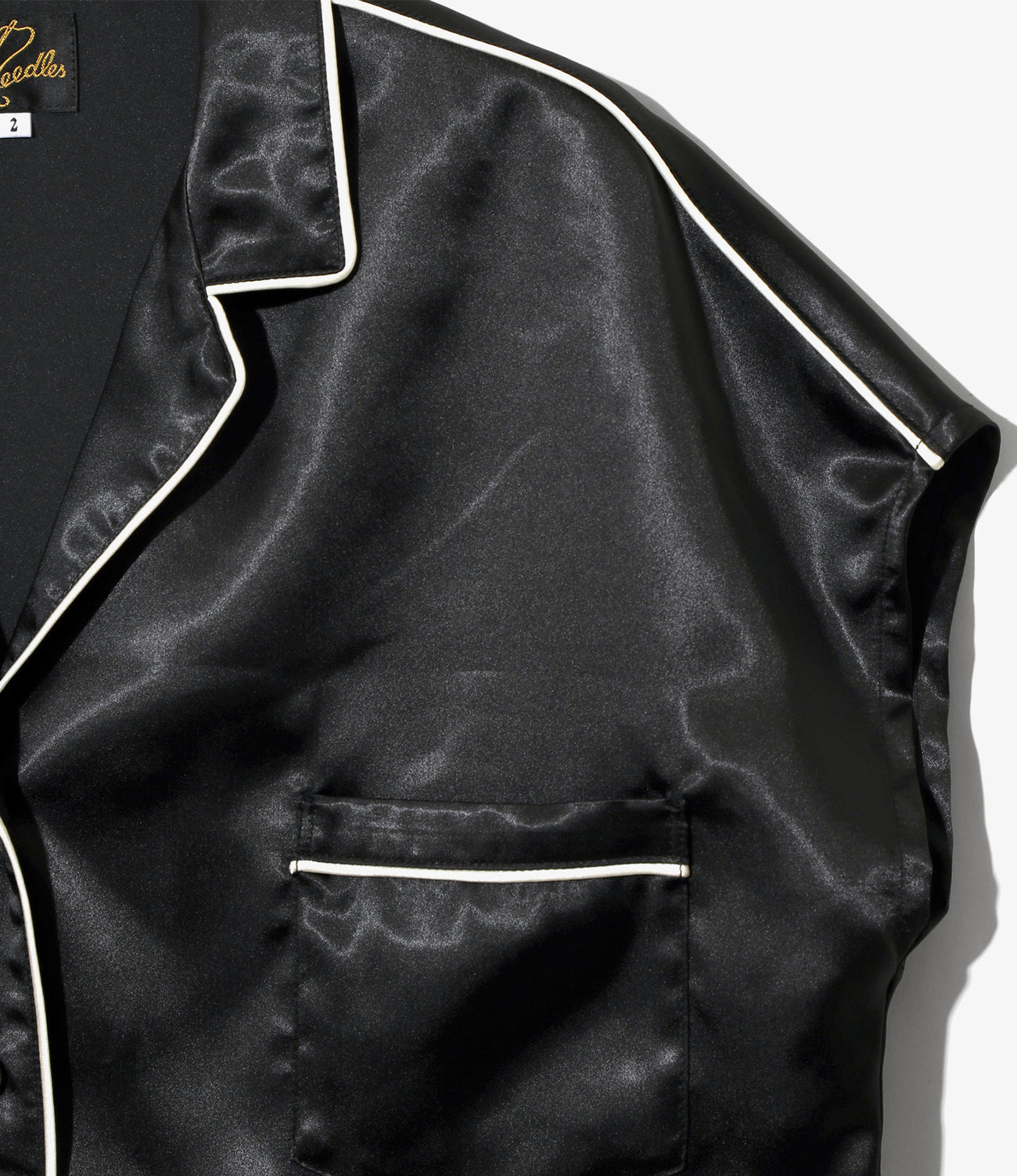 French Sleeve Blouse - Poly Sateen