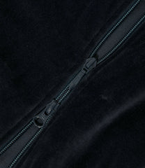 Rib Collar Track Jacket - C/PE Velour