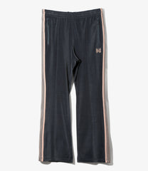Boot-Cut Track Pant - C/PE Velour