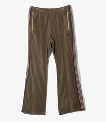 Boot-Cut Track Pant - C/PE Velour