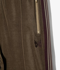 Boot-Cut Track Pant - C/PE Velour