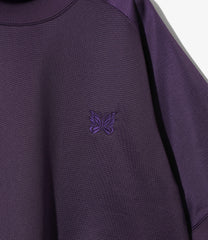 S/S Mock Neck Shirt - Bright Jersey