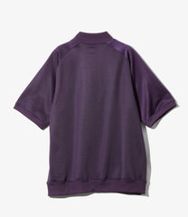 S/S Mock Neck Shirt - Bright Jersey