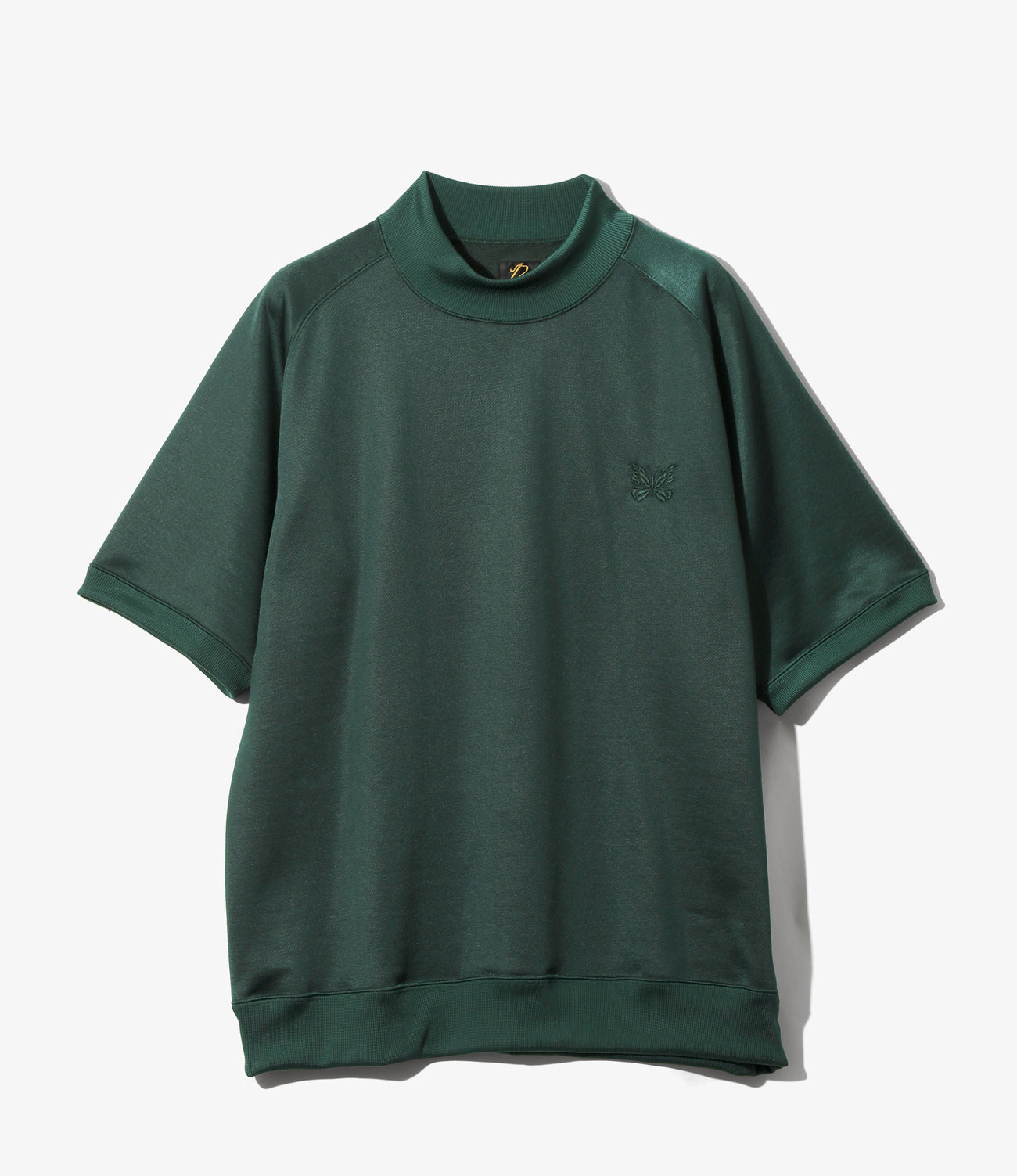 S/S Mock Neck Shirt - Bright Jersey – NEPENTHES ONLINE STORE
