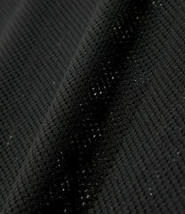 L/S U-Neck Tee - Geo Raschel Lace