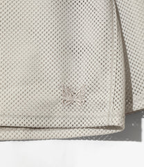 V-Neck Cardigan - Geometric Raschel Lace